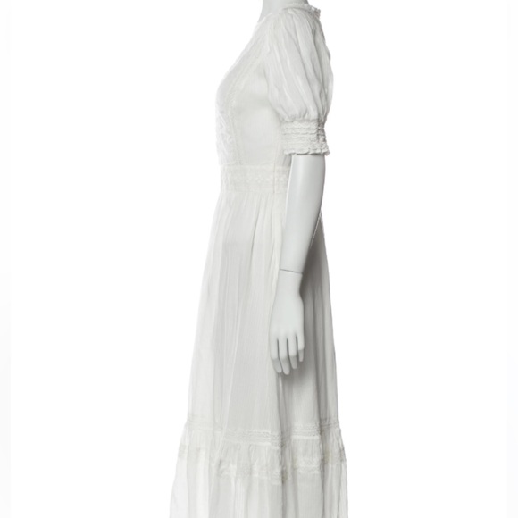 Reformation Betsie White Lace Dress - Picture 6 of 6
